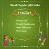 Diwali Regular Gift Combo with traditional Indian sweets and savoury snacks