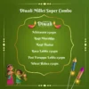 Diwali Millet Super Combo with traditional Indian sweets and millet snacks