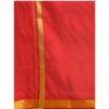 Men Color Dhoti with Gold Jari Red - Image 5