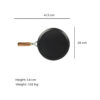 Iron Tawa with Wooden Handle (Induction Base Roti Tawa) - Image 2