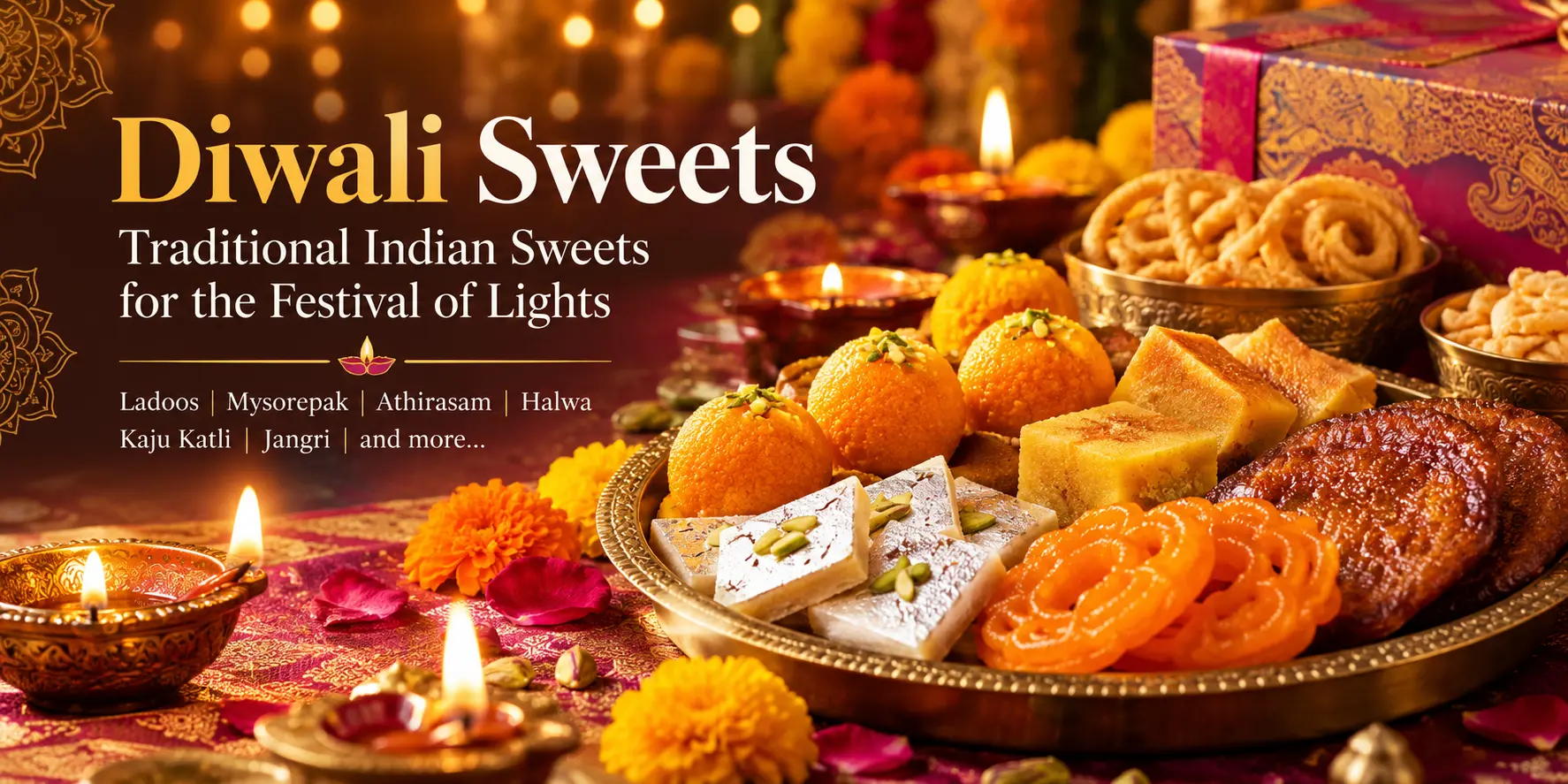 Diwali Sweets: Traditional Indian Sweets for the Festival of Lights